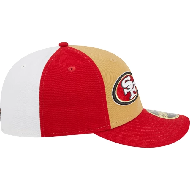Boné 59FIFTY Fitted Low Profile San Francisco 49ers Sideline 2023