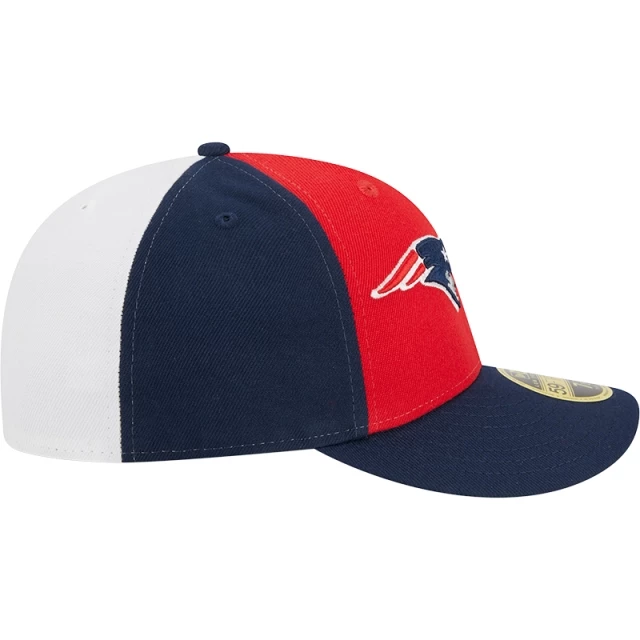 Boné 59FIFTY Fitted Low Profile New England Patriots Sideline 2023