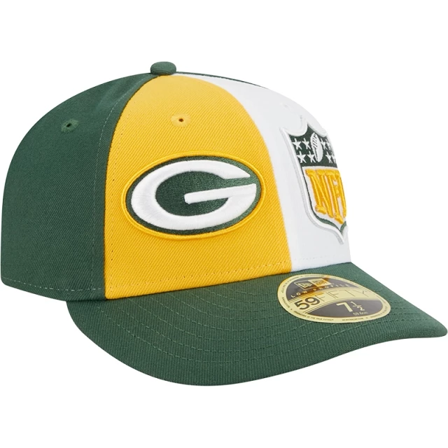 Boné 59FIFTY Fitted Low Profile Green Bay Packers Sideline 2023