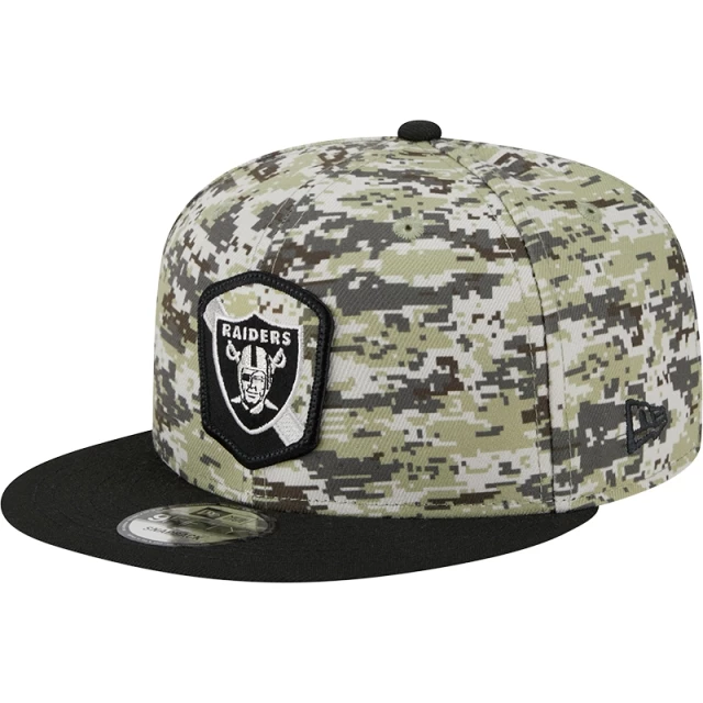 Boné 9FIFTY Salute To Service Las Vegas Raiders Camuflado