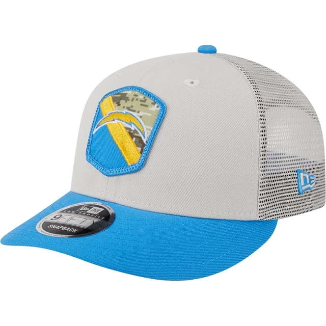 Boné 9FIFTY Low Profile Salute To Service Los Angeles Chargers