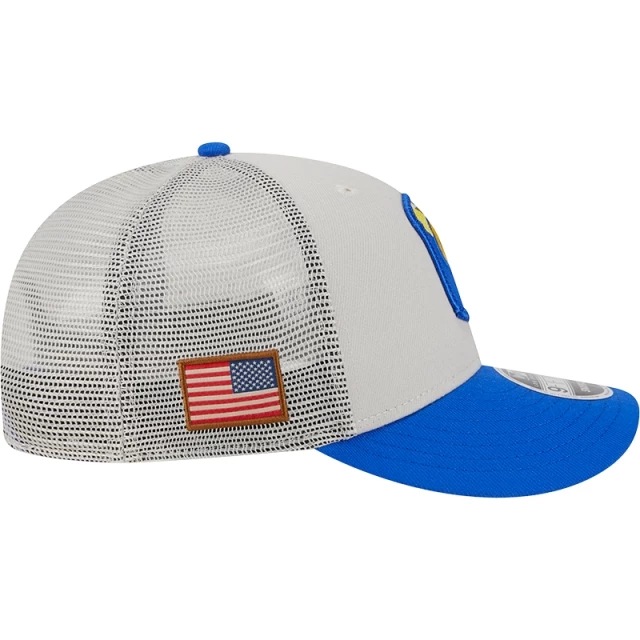 Boné 9FIFTY Low Profile Salute To Service Los Angeles Rams