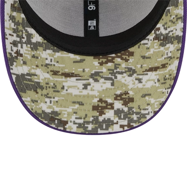 Boné 9FIFTY Low Profile Salute To Service Minnesota Vikings