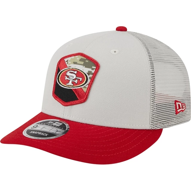 Boné 9FIFTY Low Profile Salute To Service San Francisco 49ers