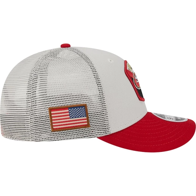 Boné 9FIFTY Low Profile Salute To Service San Francisco 49ers