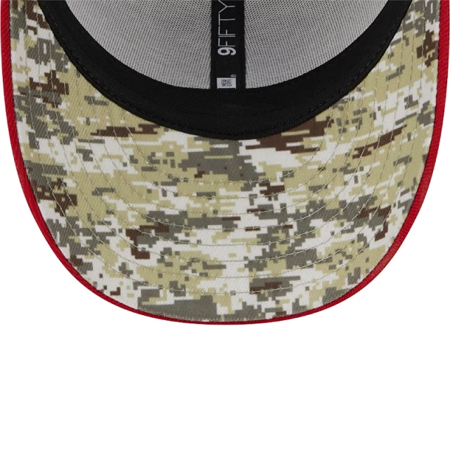 Boné 9FIFTY Low Profile Salute To Service San Francisco 49ers