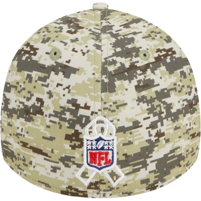 Boné 39THIRTY Stretch Fit Salute To Service Atlanta Falcons Camuflado