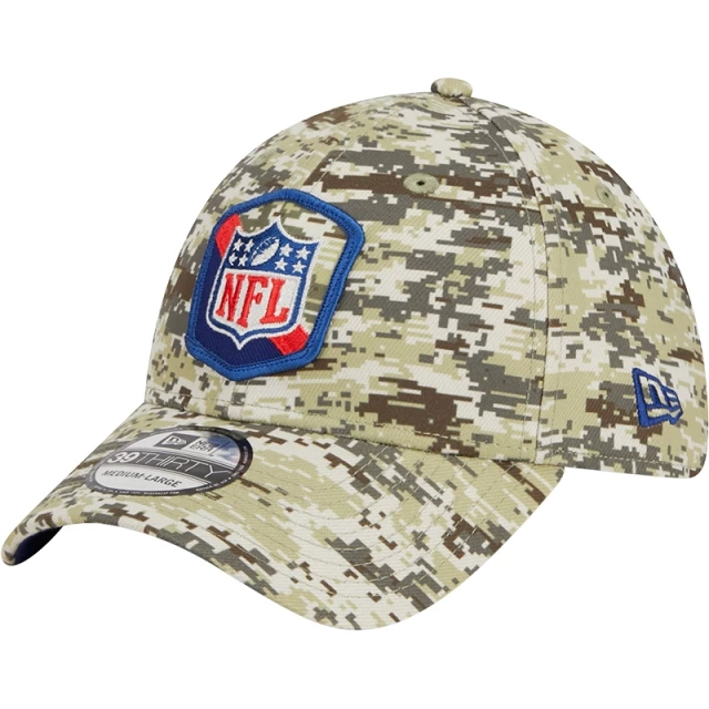 Boné 39THIRTY Stretch Fit Salute To Service NFL Official Logo Camuflado