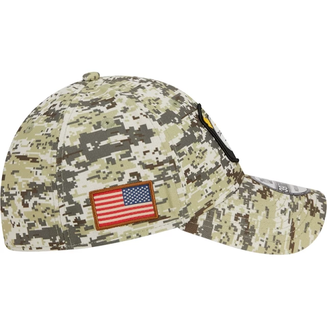 Boné 39THIRTY Stretch Fit Salute To Service Pittsburgh Steelers Camuflado
