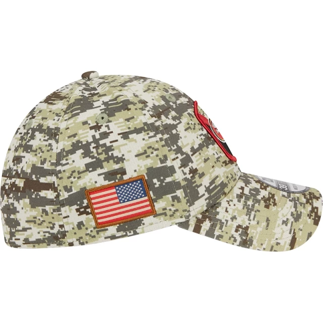 Boné 39THIRTY Stretch Fit Salute To Service San Francisco 49ers Camuflado