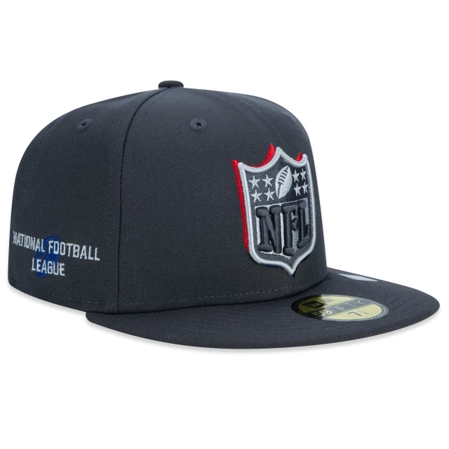 Boné 59FIFTY Fitted NFL Shield Draft 2024