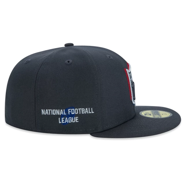 Boné 59FIFTY Fitted NFL Shield Draft 2024