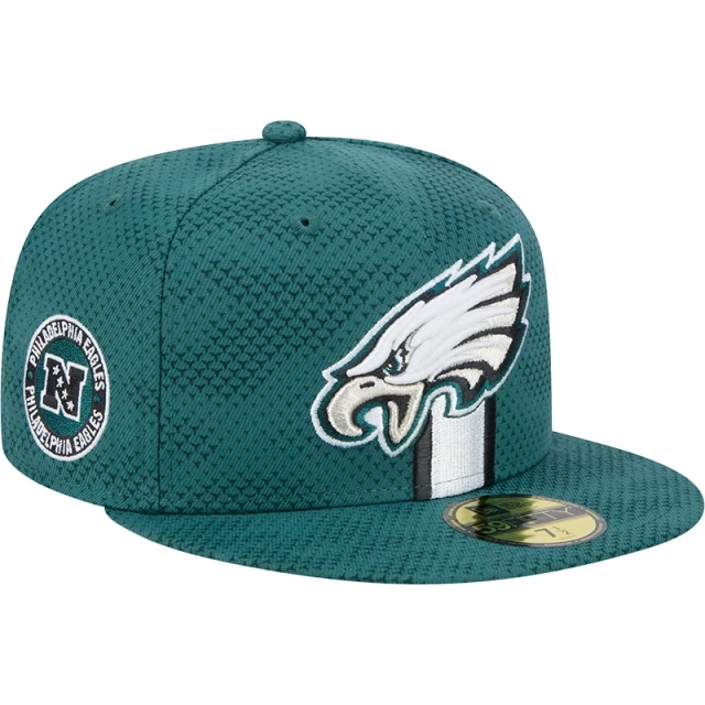 Boné 59FIFTY Fitted Philadelphia Eagles NFL Sideline 2024-25