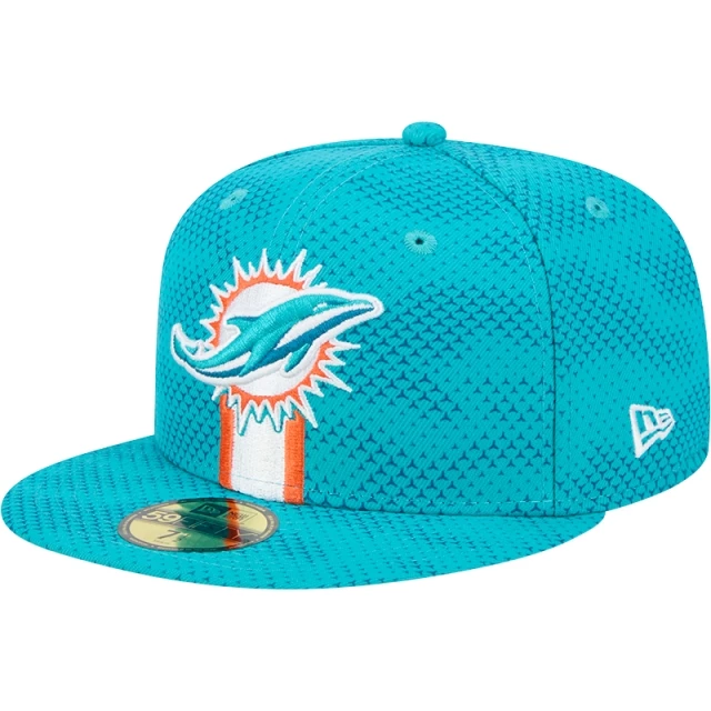 Boné 59FIFTY Fitted Miami Dolphins NFL Sideline 2024-25