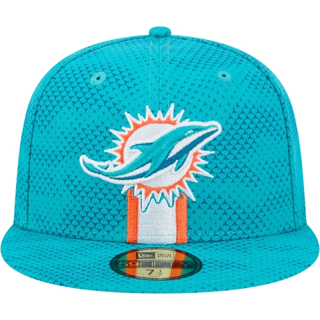 Boné 59FIFTY Fitted Miami Dolphins NFL Sideline 2024-25