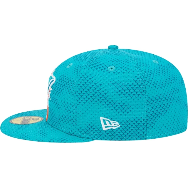 Boné 59FIFTY Fitted Miami Dolphins NFL Sideline 2024-25