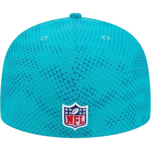 Boné 59FIFTY Fitted Miami Dolphins NFL Sideline 2024-25