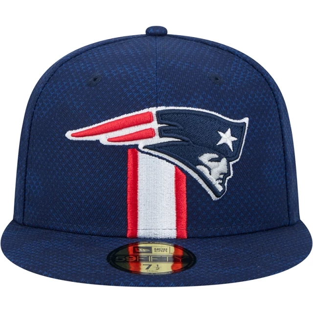 Boné 59FIFTY Fitted New England Patriots NFL Sideline 2024-25