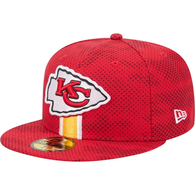 Boné 59FIFTY Fitted Kansas City Chiefs NFL Sideline 2024-25