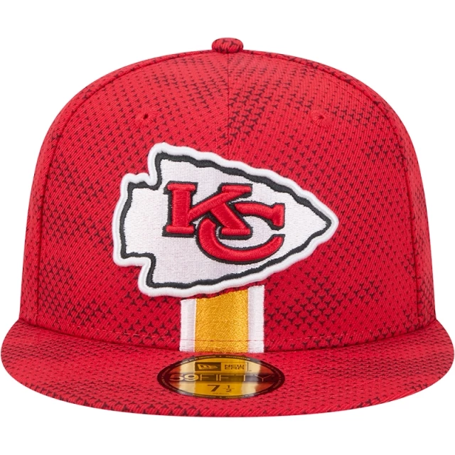 Boné 59FIFTY Fitted Kansas City Chiefs NFL Sideline 2024-25