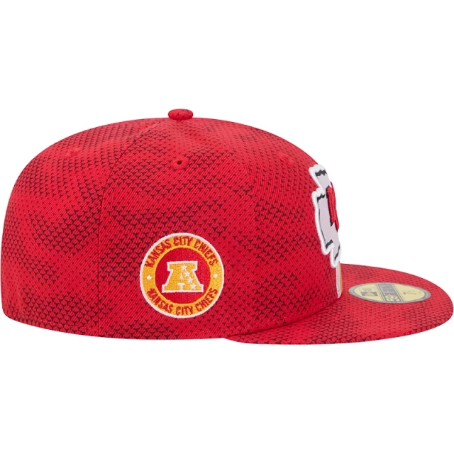 Boné 59FIFTY Fitted Kansas City Chiefs NFL Sideline 2024-25