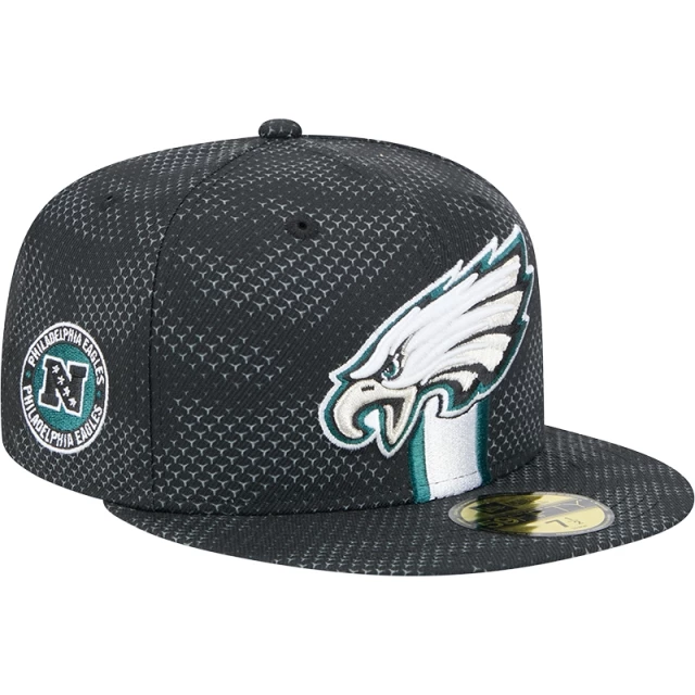 Boné 59FIFTY Fitted Philadelphia Eagles NFL Sideline 2024-25