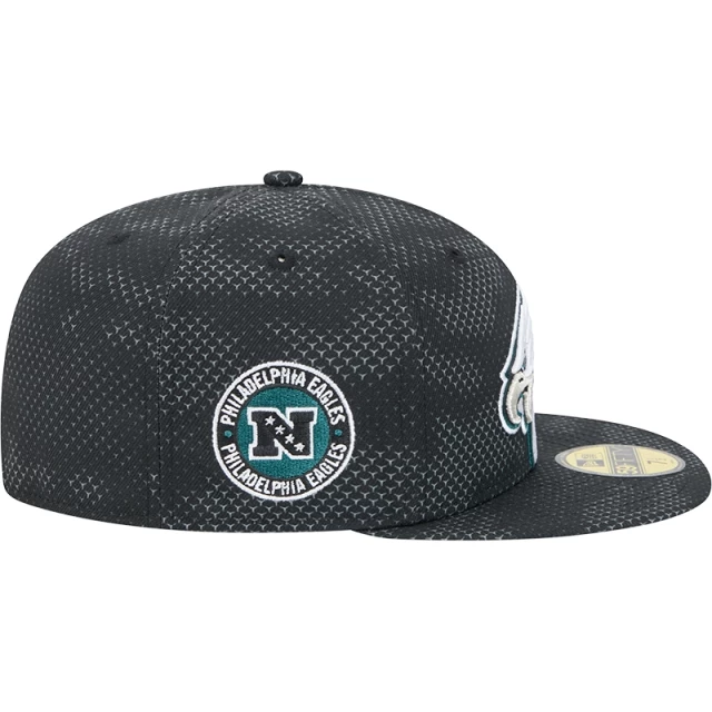 Boné 59FIFTY Fitted Philadelphia Eagles NFL Sideline 2024-25