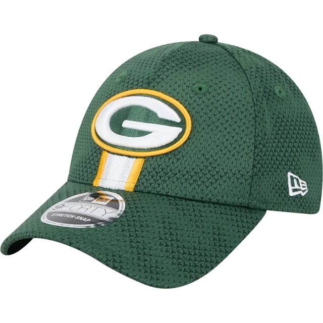 Boné 9FORTY Stretch Snap Green Bay Packers NFL Sideline 2024-25