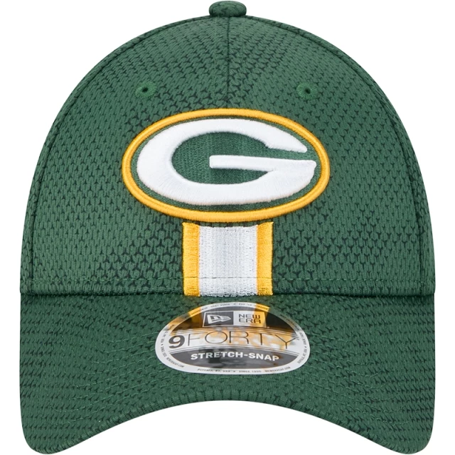 Boné 9FORTY Stretch Snap Green Bay Packers NFL Sideline 2024-25