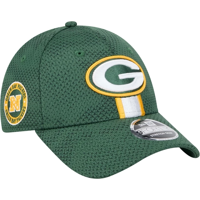 Boné 9FORTY Stretch Snap Green Bay Packers NFL Sideline 2024-25