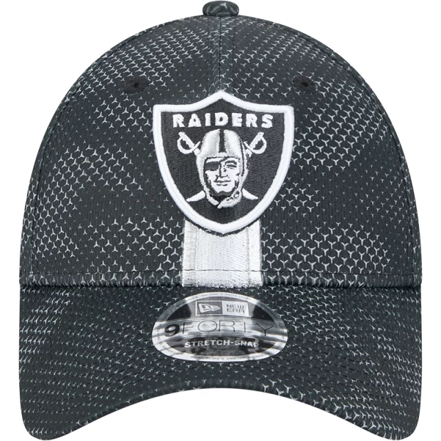 Boné 9FORTY Stretch Snap Las Vegas Raiders NFL Sideline 2024-25