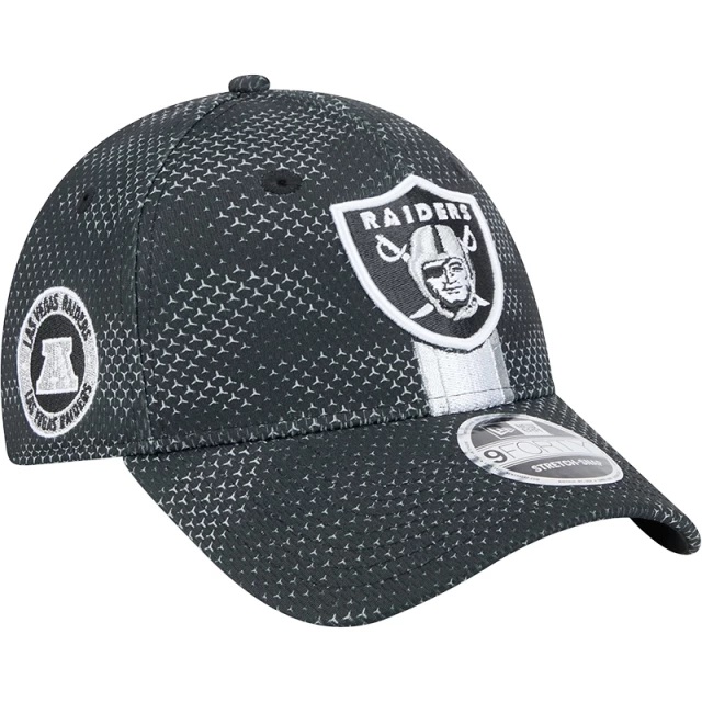 Boné 9FORTY Stretch Snap Las Vegas Raiders NFL Sideline 2024-25