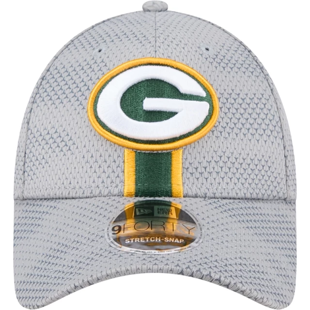 Boné 9FORTY Stretch Snap Green Bay Packers NFL Sideline 2024-25