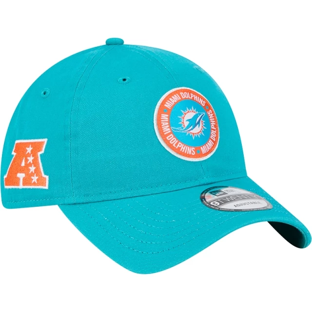 Boné 9TWENTY Miami Dolphins NFL Sideline 2024-25