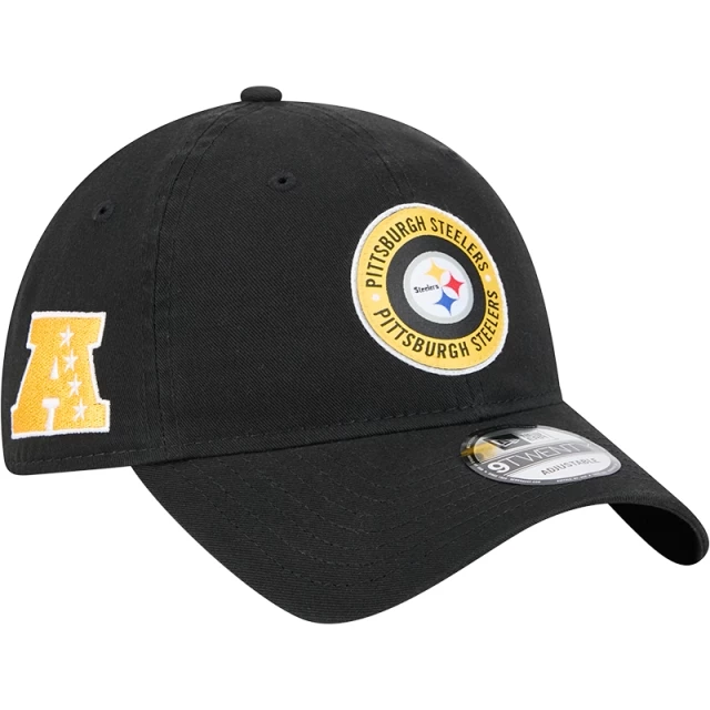 Boné 9TWENTY Pittsburgh Steelers NFL Sideline 2024-25