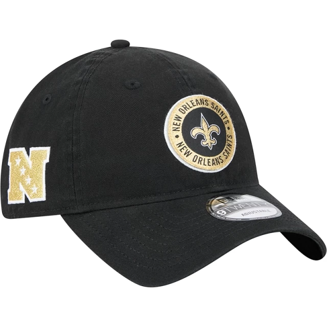 Boné 9TWENTY New Orleans Saints NFL Sideline 2024-25