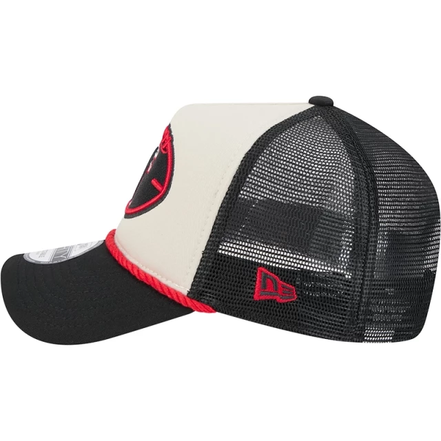 Boné 9FORTY A-Frame Trucker Atlanta Falcons NFL Historic Sideline 2024-25