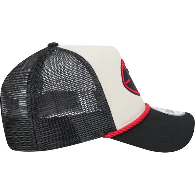 Boné 9FORTY A-Frame Trucker Atlanta Falcons NFL Historic Sideline 2024-25