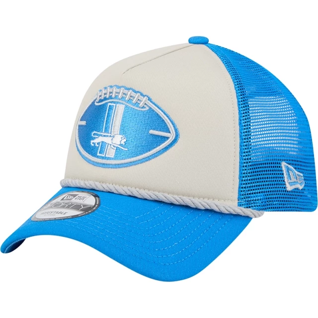 Boné 9FORTY A-Frame Trucker Detroit Lions NFL Historic Sideline 2024-25