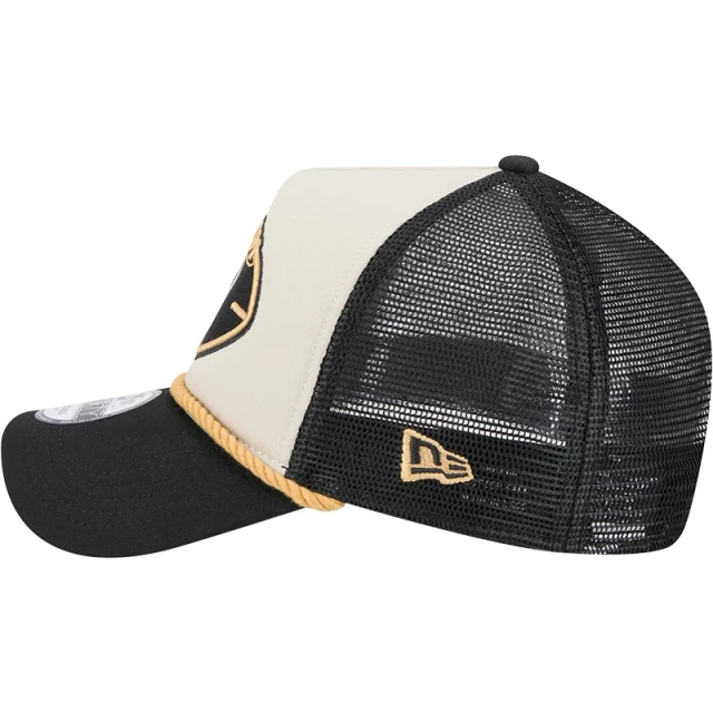 Boné 9FORTY A-Frame Trucker New Orleans Saints NFL Historic Sideline 2024-25