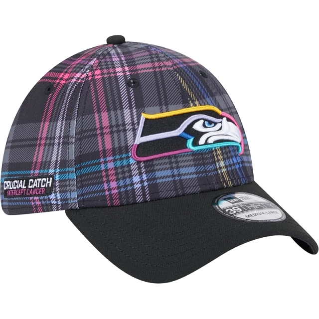 Boné 39THIRTY Stretch Fit Seattle Seahawks NFL Crucial Catch 2024