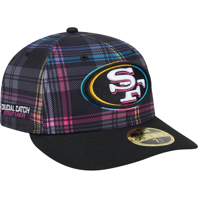 Boné 59FIFTY Low Profile San Francisco 49ers NFL Crucial Catch 2024