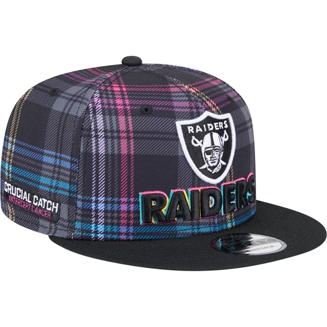 Boné 9FIFTY Las Vegas Raiders NFL Crucial Catch 2024