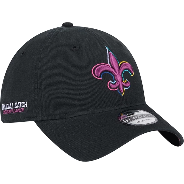 Boné 9TWENTY New Orleans Saints NFL Crucial Catch 2024