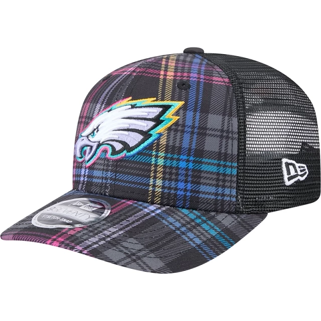 Boné 9SEVENTY Trucker Philadelphia Eagles NFL Crucial Catch 2024