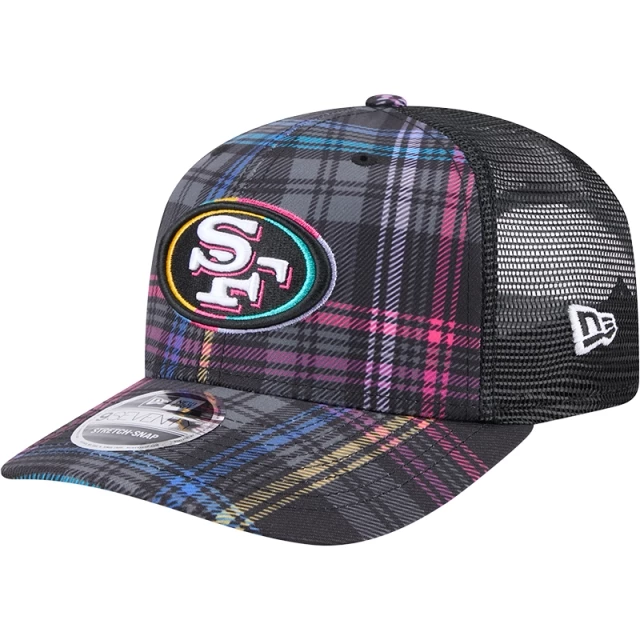 Boné 9SEVENTY Trucker San Francisco 49ers NFL Crucial Catch 2024