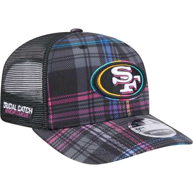 Boné 9SEVENTY Trucker San Francisco 49ers NFL Crucial Catch 2024