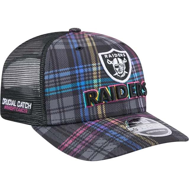 Boné 9SEVENTY Trucker Las Vegas Raiders NFL Crucial Catch 2024