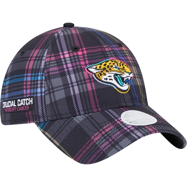 Boné Feminino 9TWENTY Jacksonville Jaguars NFL Crucial Catch 2024