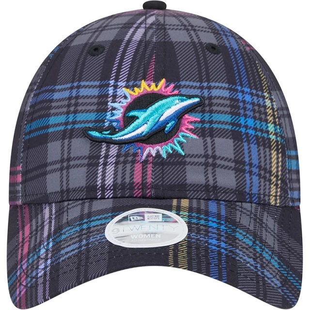 Boné Feminino 9TWENTY Miami Dolphins NFL Crucial Catch 2024